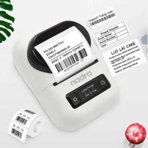 Label Printer All-In-One Portable POS Pocket Thermal Bluetooth Mobile Printer 58mm For Labeling Tag Name Price Barcode Label Maker,PT-260